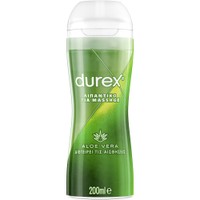 Durex Play Massage Lube Aloe Vera 200ml - Λιπαντικό, Διεγερτικό Gel για Μασάζ με Αλόη Βέρα