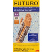 3M Futuro Water Resistant Left Wrist Brace 1 Τεμάχιο - S/M - Αδιάβροχος Περικάρπιος Νάρθηκας για Αριστερό Χέρι