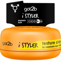 Schwarzkopf Got2b i Styler Texture Clay 75ml - Πηλός Διαμόρφωσης Μαλλιών