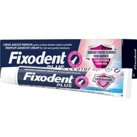 Fixodent Plus Food Barrier Fresh Denture Adhesive Cream 40g - Στερεωτική - Προστατευτική Κρέμα για Τεχνητή Οδοντοστοιχία με Γεύση Μέντας