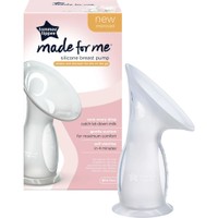 Tommee Tippee Single Silicon Breast Pump 1 Τεμάχιο, Κωδ 423644 - Θήλαστρο Σιλικόνης με Καπάκι & Σακουλάκι Αποθήκευσης Γάλακτος