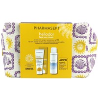 Pharmasept Promo Heliodor Face Sun Cream Spf30, 50ml & Δώρο Hygienic Ultra Hydra Lotion 80ml & Δώρο Νεσεσέρ 1 Τεμάχιο - Αντηλιακή Κρέμα Προσώπου Υψηλής Προστασίας & Γαλάκτωμα για Μετά την Έκθεση στον Ήλιο