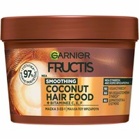 Garnier Fructis Smoothing Coconut Hair Food Mask 400ml - Μάσκα Μαλλιών 3 σε 1 με Καρύδα & Βιταμίνες για Μαλλιά Χωρίς Φριζάρισμα