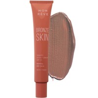 Mon Reve Bronze Skin Tanned Effect Cream for Normal & Dry Skin 30ml - 102 Medium Light - Κρέμα για Εφέ Μαυρίσματος με Μεταξένιο Αποτέλεσμα, Κατάλληλη για Κανονικό - Ξηρό Δέρμα