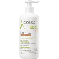 A-Derma Exomega Control Emollient Lotion Anti-Scratching 400ml - Μαλακτικό, Καταπραϋντικό Γαλάκτωμα Προσώπου - Σώματος Κατάλληλο για Ατοπικό ή Πολύ Ξηρό Δέρμα