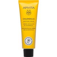 Apivita Calendula Soothing Cream 50ml - Καταπραϋντική Κρέμα Προσώπου - Σώματος με Καλέντουλα, Κατάλληλη για Μετά την Έκθεση στον Ήλιο & για Όλη την Οικογένεια