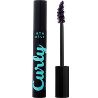 Mon Reve Curly Mascara 12ml - 03 Deep Plum - Μάσκαρα για Μήκος, Καμπύλη & Όγκο με Καμπυλωτό Βουρτσάκι Ακριβείας