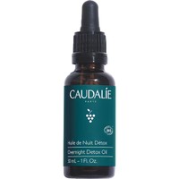 Caudalie Vinergetic C+ Overnight Detox Oil 30ml - Έλαιο Προσώπου για Αναζωογόνηση & Αποτοξίνωση της Κουρασμένης Επιδερμίδας