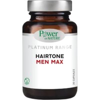 Power Health Platinum Range Hairtone Men Max 30caps - Συμπλήρωμα Διατροφής για τη Διατήρηση της Φυσιολογικής Κατάστασης των Μαλλιών - Νυχιών - Δέρματος & της Καλής Υγείας του Ανδρικού Συστήματος