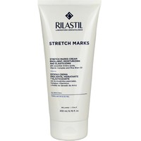 Rilastil Strech Marks Cream Emollient, Moisturizing & Elasticizing 200ml - Αγωγή Σχεδιασμένη να Προλαμβάνει & να Αποτρέπει τον Σχηματισμό των Λευκών ή των Πορφυρών Ραβδώσεων