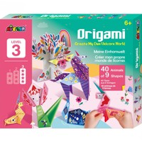 Avenir Origami Create My Own Unicorn World 6+ Years 1 Τεμάχιο, Κωδ 60852 - Level 3 - Παιδικό Σετ Χειροτεχνιών με Μονόκερους Οριγκάμι