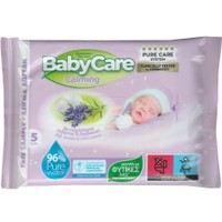 Δείγμα BabyCare Calming Pure Water Baby Wipes 5 Τεμάχια - 