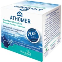 PharmaQ Athomer Salt Sachets for Nasal Wash Solution 50 Sachets - Φακελάκια Αλατιού για Διάλυμα Ρινικών Πλύσεων