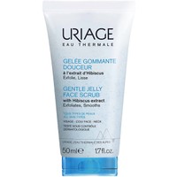 Uriage Gentle Jelly Face Scrub 50ml - Απολεπιστικό Gel Προσώπου με Φρουτώδες Άρωμα, Κατάλληλο για Όλους τους Τύπους Επιδερμίδας