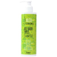 Aloe+ Colors All Hair Types Shampoo 250ml - Σαμπουάν για Όλη την Οικογένεια, Κατάλληλο για Όλους τους Τύπους Μαλλιών