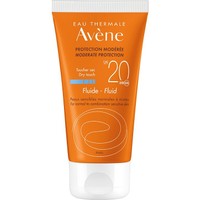 Avene Moderate Protection Emulsion Spf20 Μεσαία Αντηλιακή Προστασία του Ευαίσθητου Κανονικού & Μεικτού Δέρματος 50ml