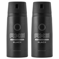 Axe Πακέτο Προσφοράς Black Body Spray 2x150ml 1+1 Δώρο - Αποσμητικό 48ωρης Φρεσκάδας με Ακαταμάχητο Άρωμα
