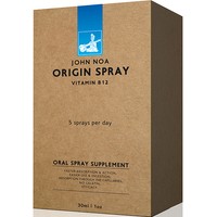 John Noa Origin Spray Βιταμίνη B12 Συμπλήρωμα Διατροφής για την Καλή Λειτουργία του Νευρικού Συστήματος, σε Μορφή Spray 30ml