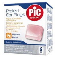 Pic Solution Protect Ear Plugs Piable 6 Τεμάχια - Εύπλαστες Ωτοασπίδες Σιλικόνης