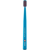Curaprox CS 12460 Velvet Toothbrush 1 Τεμάχιο - Μπλε / Φούξια - Οδοντόβουρτσα με Εξαιρετικά Απαλές & Πυκνές Ίνες Curen για Πολύ Ευαίσθητα Δόντια