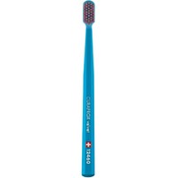 Curaprox CS 12460 Velvet Toothbrush 1 Τεμάχιο - Μπλε / Ροζ - Οδοντόβουρτσα με Εξαιρετικά Απαλές & Πυκνές Ίνες Curen για Πολύ Ευαίσθητα Δόντια