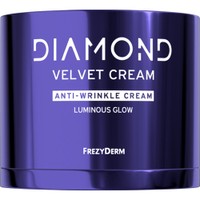 Frezyderm Diamond Velvet Anti-Wrinkle Luminous Glow Cream 50ml - Κρέμα Ισχυρής Αντιγήρανσης & Ενυδάτωσης για Επαναφορά της Λάμψης του Προσώπου