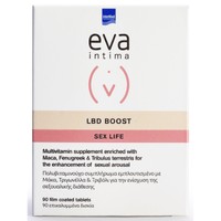 Eva Intima LBD Boost Sex Life Multivitamin Supplement 90tabs - Πολυβιταμινούχο Συμπλήρωμα Διατροφής για τη Γυναικεία Λίμπιντο Εμπλουτισμένο με Mάκα, Τριγωνέλλα & Τριβόλι