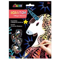 Avenir Scratch 4 Magic Unicorns 3+ Years Κωδ 60801, 1 Τεμάχιο - Παιδικό Εκπαιδευτικό Παιχνίδι από 3 Ετών