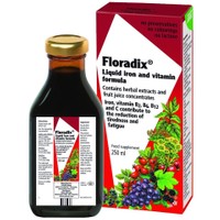 Floradix Liquid Iron & Vitamin Formula 250ml - Συμπλήρωμα Διατροφής Σιδήρου & Βιταμινών Κατά της Αναιμίας για Φυσική Τόνωση