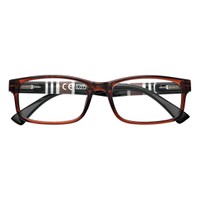 Zippo Eyewear Glasses 3,00 Κωδ 31Z-B25-BRO Καφέ με Σχέδιο 1 Τεμάχιο - Γυαλιά Πρεσβυωπίας Ιδανικά για Διάβασμα Καφέ Χρώματος με Σχέδιο