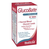 Health Aid GlucoBate 60tabs - Συμπλήρωμα Διατροφής με Βιταμίνες, Μέταλλα, Κανέλα & Φυτικά Εκχυλίσματα για Υγιή Επίπεδα Γλυκόζης