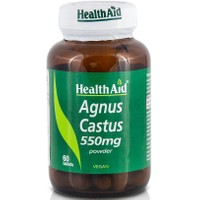 Health Aid Agnus Castus 550mg 60tabs - Συμπλήρωμα Διατροφής για τη Φυσική Φροντίδα του Γυναικείου Κύκλου