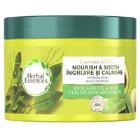 Herbal Essences Nourish & Sooth Intensive Hair Mask Avocado Oil & Aloe 450ml - Μάσκα για Ξηρά Μαλλιά με Έλαιο Αβοκάντο & Αλόη