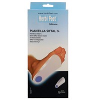 Herbi Feet Siftal 3/4, 2 Τεμάχια - Large - Πέλμα Σιλικόνης 3/4