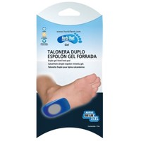 Herbi Feet Duplo Blue Gel Lined Heel-Pad 1 Τεμάχιο - Small - Υποπτέρνιο Gel με Επένδυση