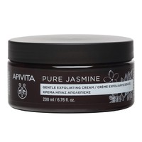 Apivita Pure Jasmine Gentle Exfoliating Cream 200ml - Κρέμα Ήπιας Απολέπισης με Γιασεμί για Τόνωση & Αναζωογόνηση