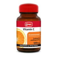 Lanes Vitamin C 500mg 30tabs - Συμπλήρωμα Διατροφής για την Ενίσχυση του Ανοσοποιητικού