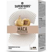 Superfoods Maca 50caps - Συμπλήρωμα Διατροφής για την Αύξηση της Libido