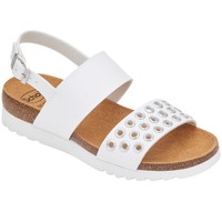 Scholl Shoes Magaluf Sandal F304071065 Άσπρο 1 Ζευγάρι - Γυναικεία Ανατομικά Σανδάλια, Χαρίζουν Σωστή Στάση & Φυσικό, Χωρίς Πόνο Βάδισμα
