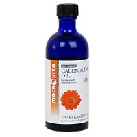 Macrovita Calendula Oil with Vitamins E + C + F 100ml - Έλαιο Καλέντουλας με Βιταμίνες, Ανακουφίζει το Ερεθισμένο Δέρμα