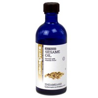 Macrovita Sesame Oil with Vitamins E + C + F 100ml - Σησαμέλαιο με Βιταμίνες, Θρεπτικό για το Δέρμα και για την Πρόληψη των Ρυτίδων
