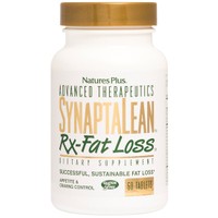 Natures Plus Synaptalean Rx-Fat Loss 60tabs - Συμπλήρωμα Διατροφής Βιταμινών & Φυτικών Εκχυλισμάτων για τον Έλεγχο της Όρεξης Ενεργοποίηση του Μεταβολισμού & Απώλεια Βάρους