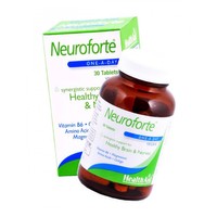 Health Aid Neuroforte 30tabs - Συμπλήρωμα Διατροφής με Βιταμίνες, Αμινοξέα, Μαγνήσιο & Τζίνγκο Μπιλόμπα για Δυνατό Νευρικό Σύστημα