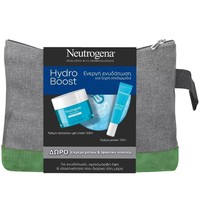 Neutrogena Πακέτο Προσφοράς Hydro Boost Gel Cream 50ml & Δώρο Hydro Boost Awakening Eye Cream 15ml & Νεσεσέρ - Ενυδατική Κρέμα Προσώπου σε Μορφή Gel για Ξηρή Επιδερμίδα & Ενυδατική Κρέμα Ματιών για Αναζωογόνηση
