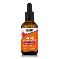 Now Foods Vitamin D3 Liquid 400 IU / 4 Drops Συμπλήρωμα Διατροφής Υψηλής Βιοδιαθεσιμότητας Υγρής Μορφής Βιταμίνης D3, 59.2ml