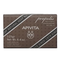 Apivita Natural Soap With Propolis 125g - Φυτικό Σαπούνι με Πρόπολη, με Αντισηπτική Δράση, Ιδανικό για τη Λιπαρή Επιδερμίδα με Τάση Ακμής