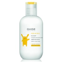 Babe Pediatric Oil Soap 200ml - Ήπιο Ελαιώδες Αφρόλουτρο για την Φροντίδα της Ξηρής, Ατοπικής Επιδερμίδας των Βρεφών & των Παιδιών