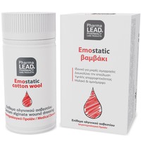 Pharmalead Emostatic Cotton Wool 2g - Αιμοστατικό Βαμβάκι για Ρινικές Αιμορραγίες