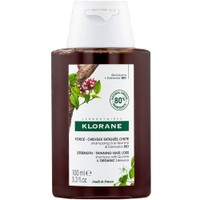 Klorane Quinine & Edelweiss Shampoo Strengthening - Thinning Hair Travel Size 100ml - Σαμπουάν Ενδυνάμωσης με Κινίνη & Εντελβάις, Κατά της Τριχόπτωσης