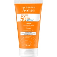 Avene Invisible Finish Spf50+ for Dry Sensitive Skin Cream 50ml - Αντηλιακή Κρέμα Προσώπου Πολύ Υψηλής Προστασίας με Φίλτρο Κατάλληλο για Ξηρές & Ευαίσθητες Επιδερμίδες